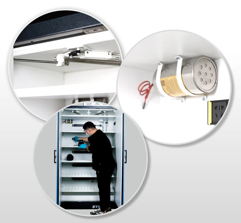 SYSBEL 90min Fire Resistant Battery Charging Safety Cabinet SYSBEL 90min Fire Resistant Battery Charging Safety Cabinet