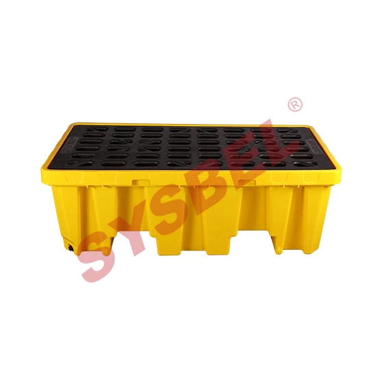 Spill Pallet For Waste Chemical Liquid Or Oil Spill